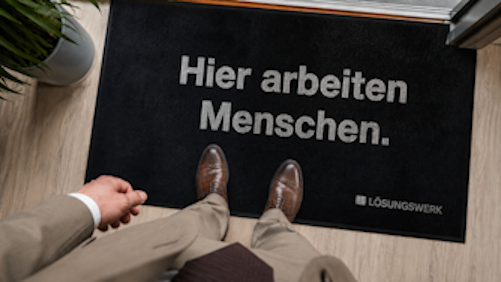 Logomatte ist Ihr Erstkontakt