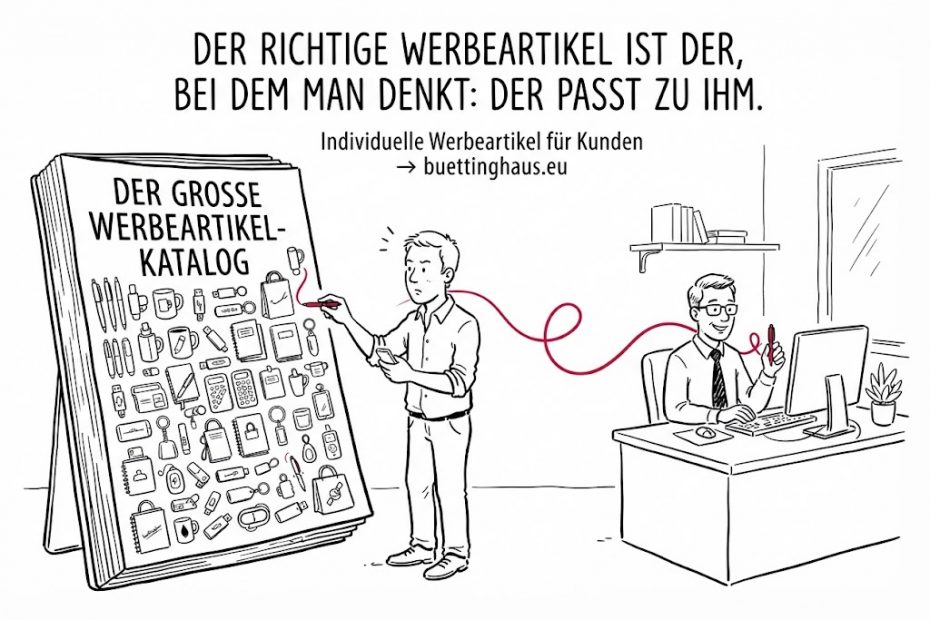 Individuelle Werbeartikel für Kunden